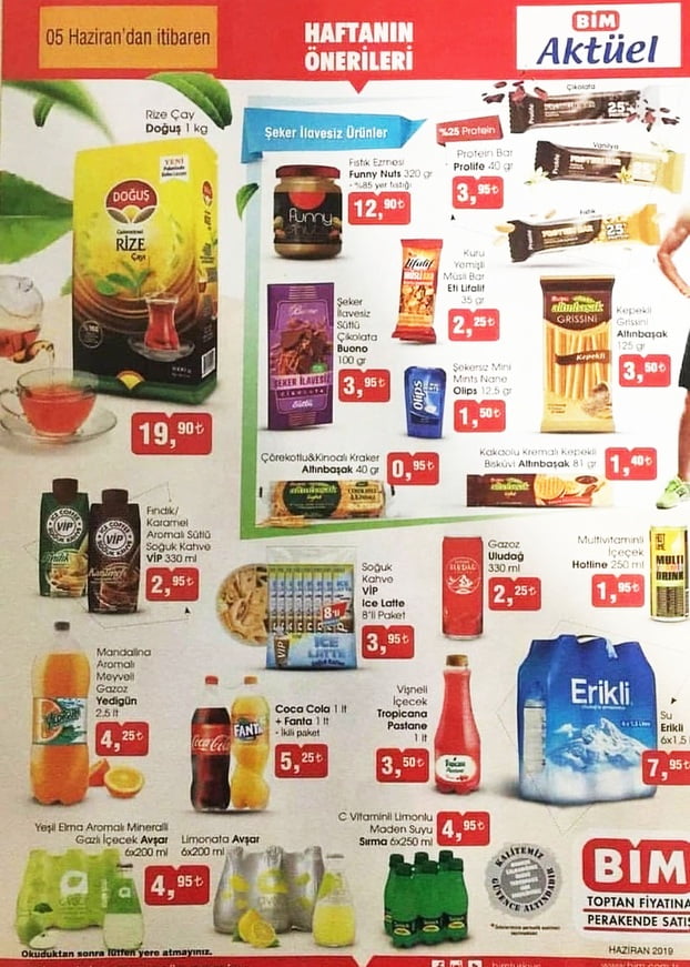 Bim 5 Haziran 2019 1.Sayfa