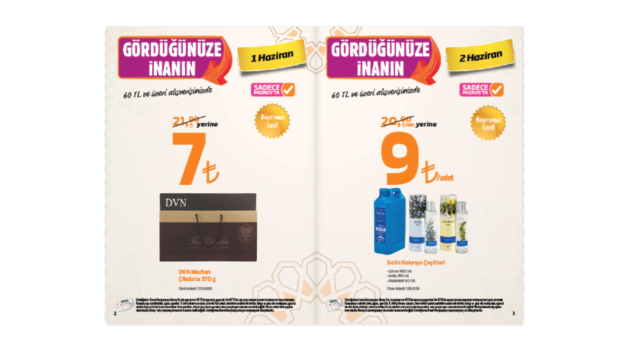 Migros 30 Mayıs 12 Haziran 2019 Kataloğu 2.Sayfa