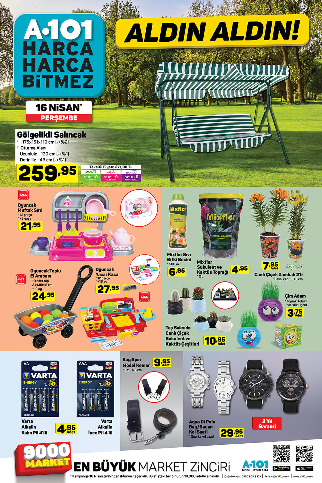 A101 16 Nisan 2020 İndirimli Ürünler - 3.Sayfa