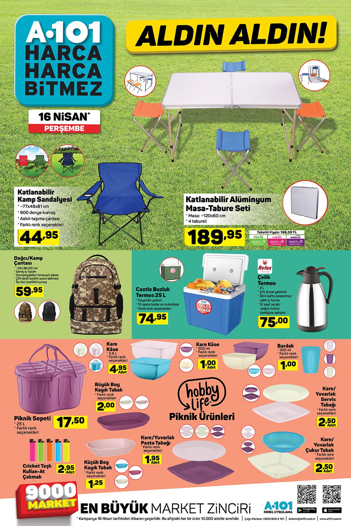 A101 16 Nisan 2020 İndirimli Ürünler - 4.Sayfa