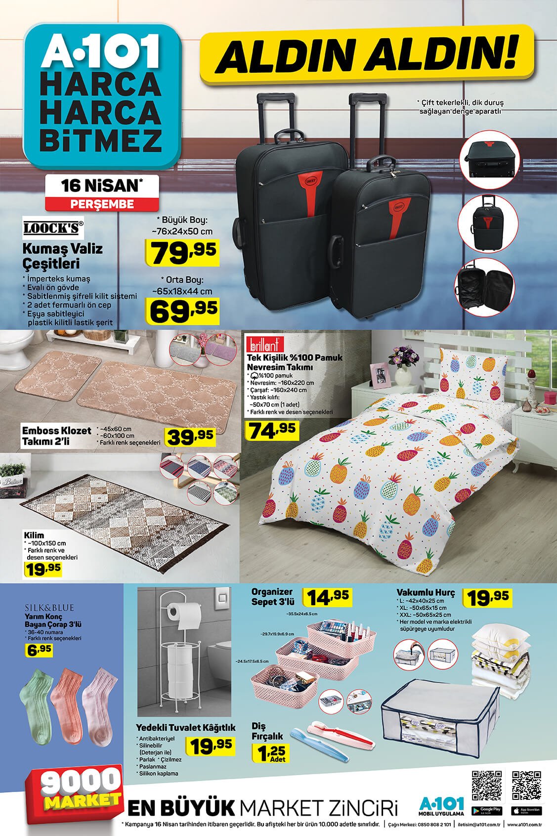 A101 16 Nisan 2020 İndirimli Ürünler - 6.Sayfa