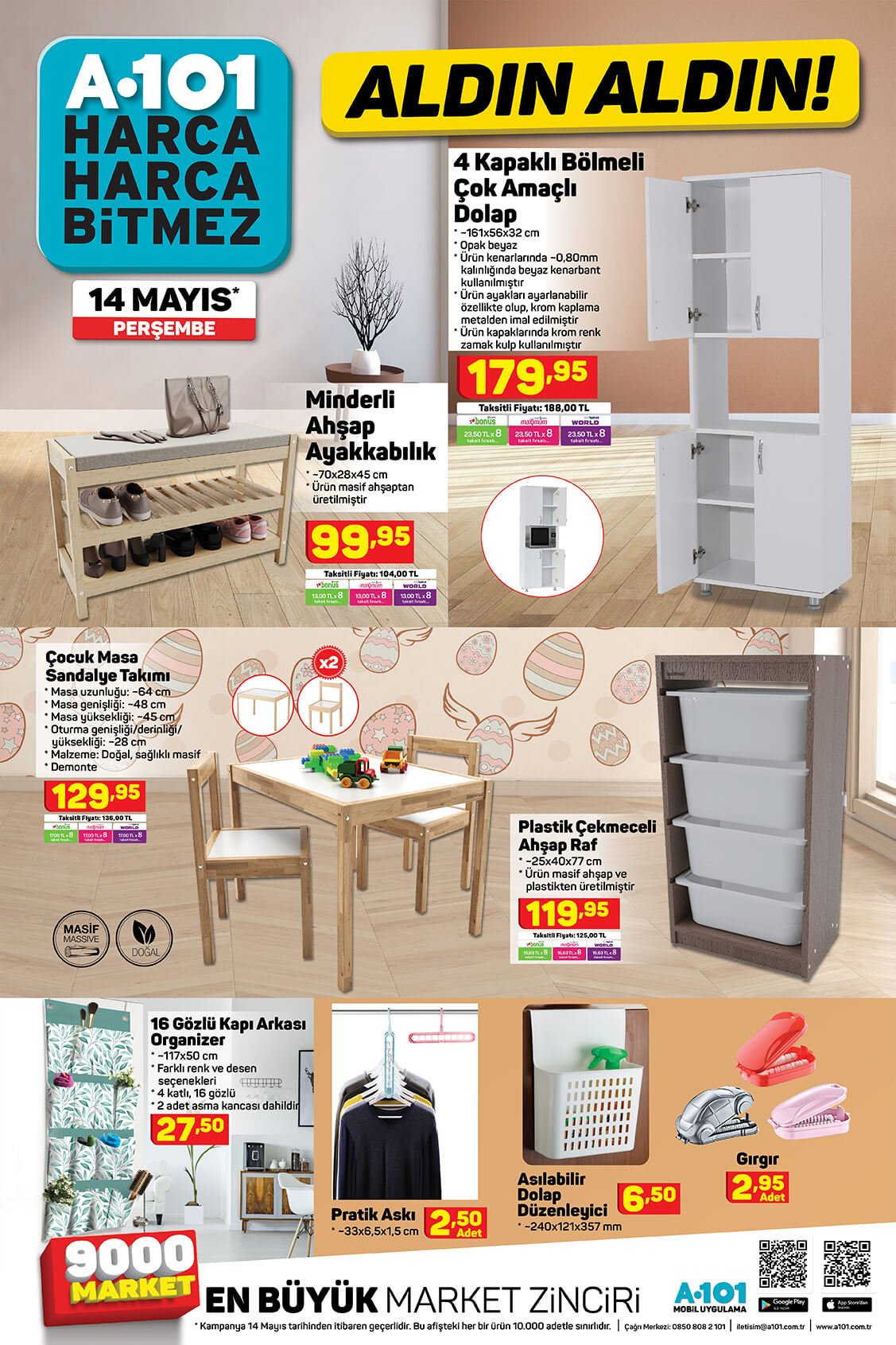 A101 14 Mayıs 2020 Kataloğu 5.Sayfa