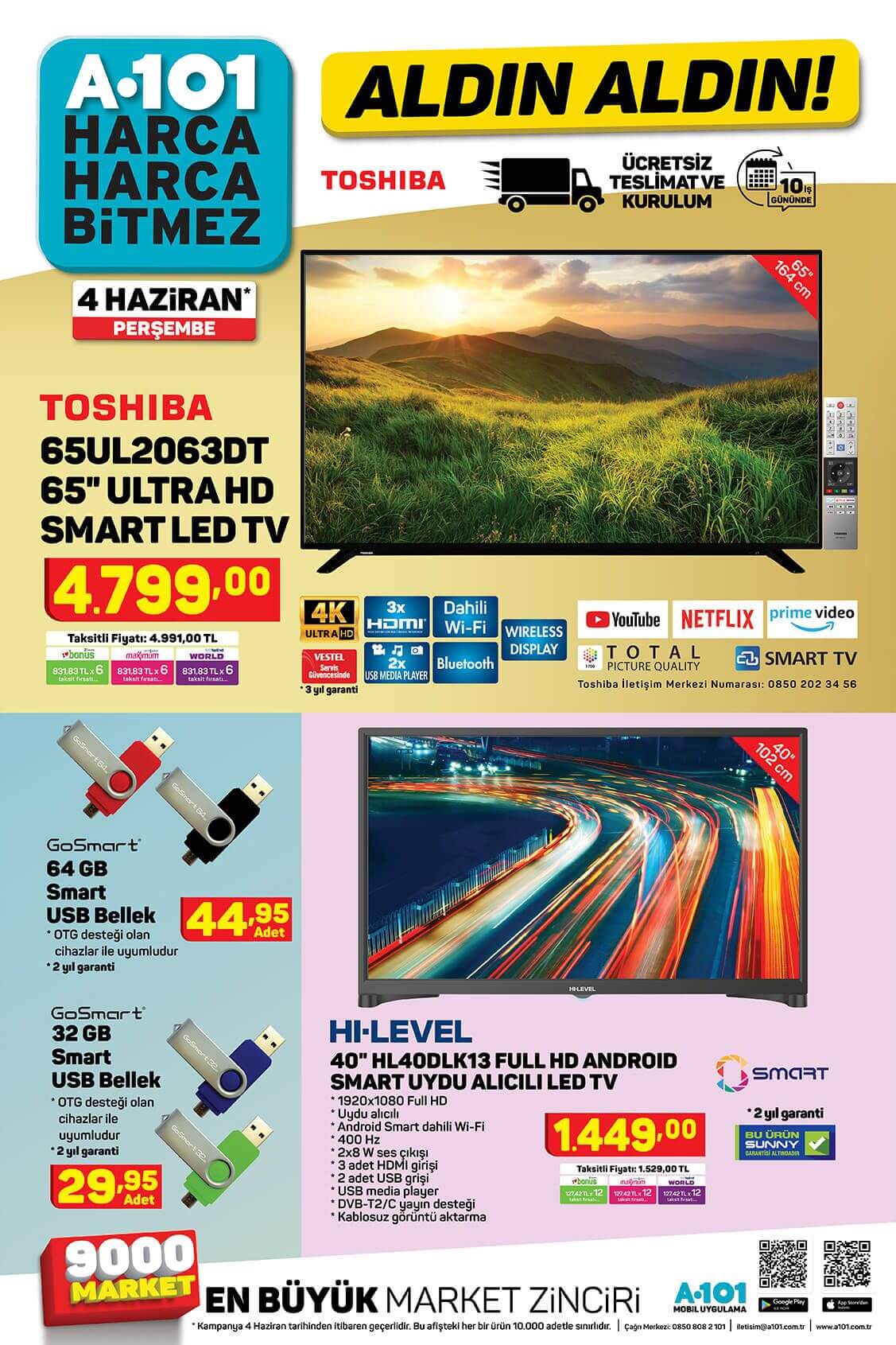 A101 4 Haziran 2020 Kataloğu - 1.Sayfa