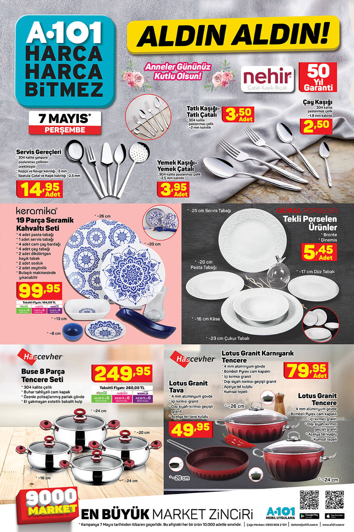 A101 7 Mayıs 2020 Kataloğu 3.Sayfa