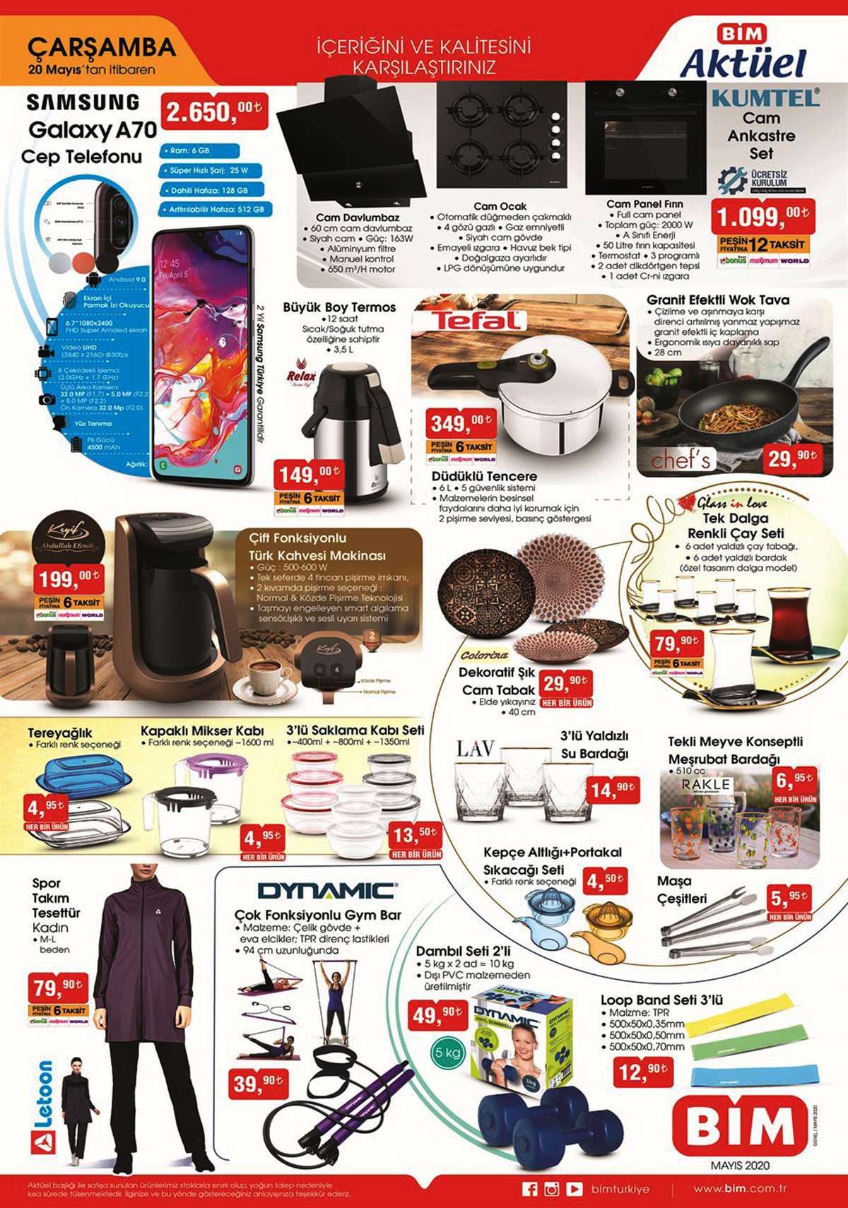 Bim Aktüel 20 Mayıs 2020 İndirimli Ürünler 2.Sayfa