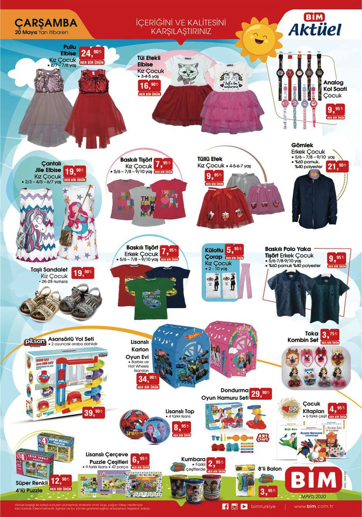 Bim Aktüel 20 Mayıs 2020 İndirimli Ürünler 3.Sayfa