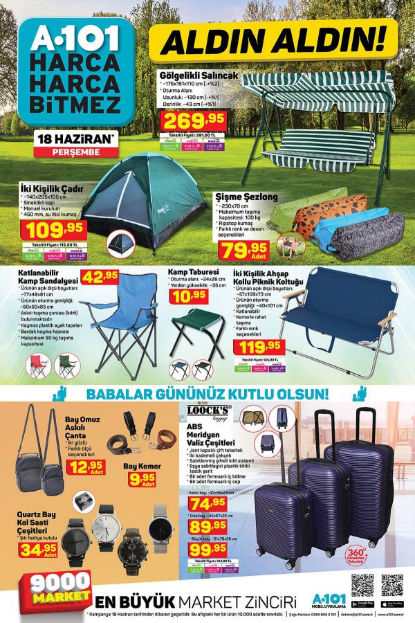 A101 18 Haziran 2020 İndirim Kataloğu 4.Sayfa