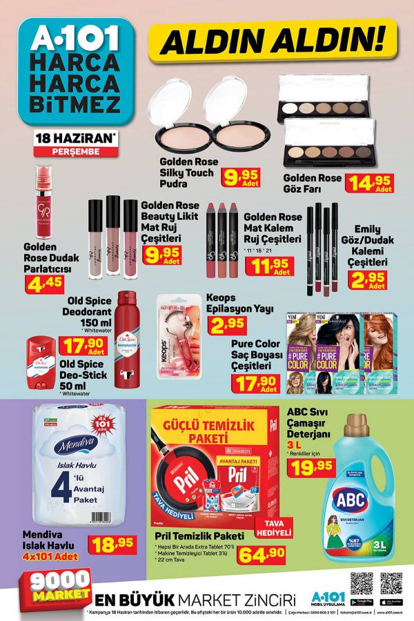 A101 18 Haziran 2020 İndirim Kataloğu 8.Sayfa