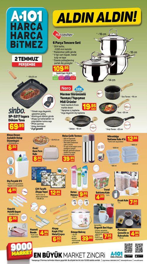 A101 Aktüel 2 Temmuz 2020 Perşembe - 6.Sayfa