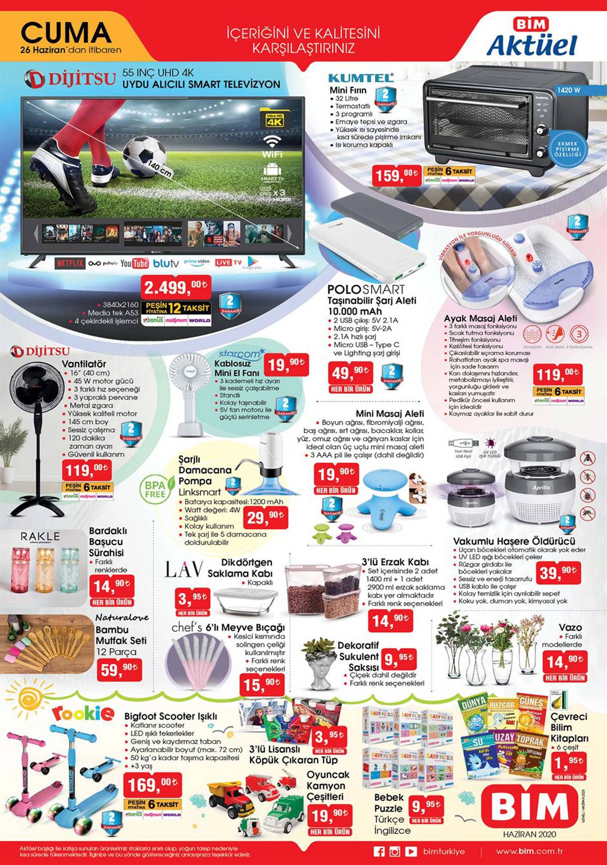 Bim 26 Haziran 2020 - 1.Sayfa