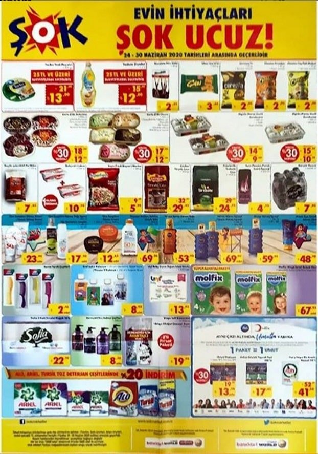 Şok 24 Haziran 2020 Aktüel Kataloğu Sayfa 2