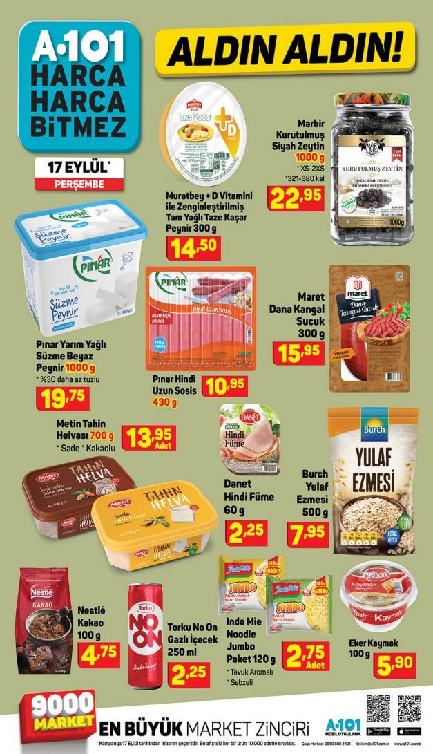 A101 17 Eylül 2020 Aktüel Ürünler 9.Sayfa