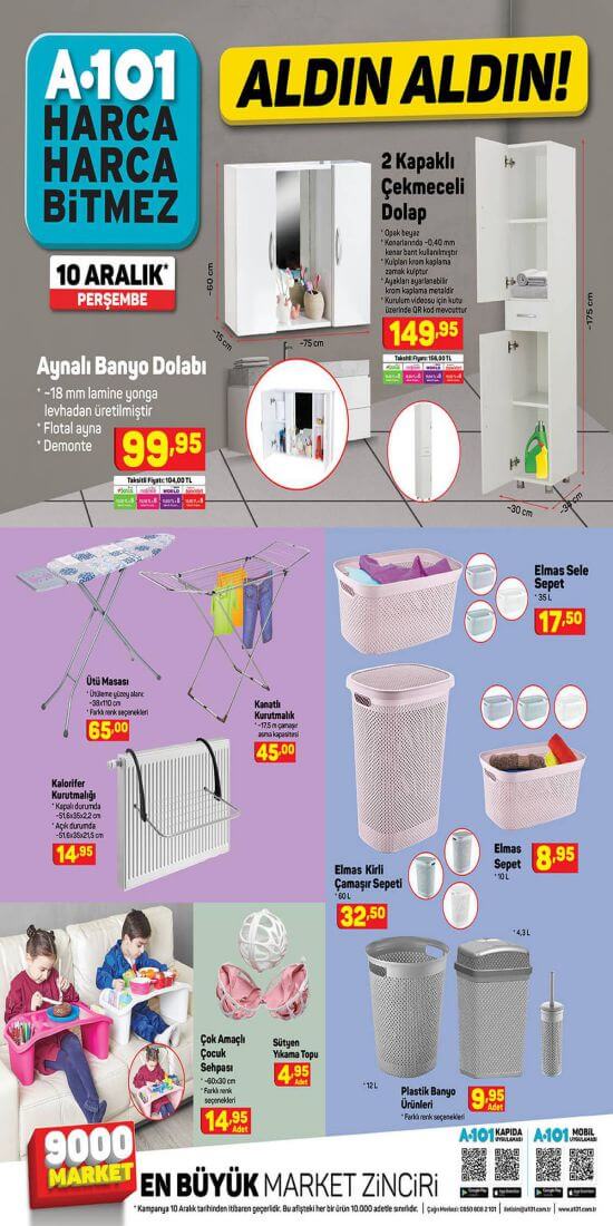 A101 10 Aralık 2020 Aktüel Ürünler 4.Sayfa