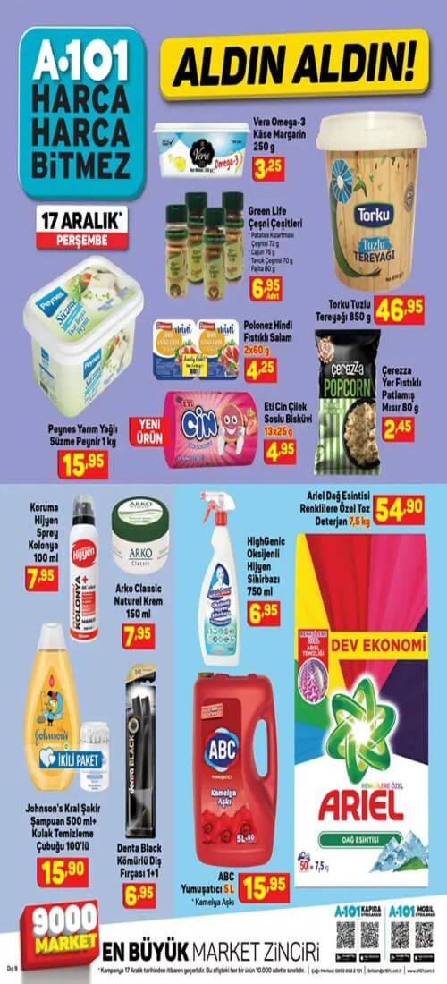 A101 Aktüel Ürünler 17 Aralık 2020 - 10.Sayfa