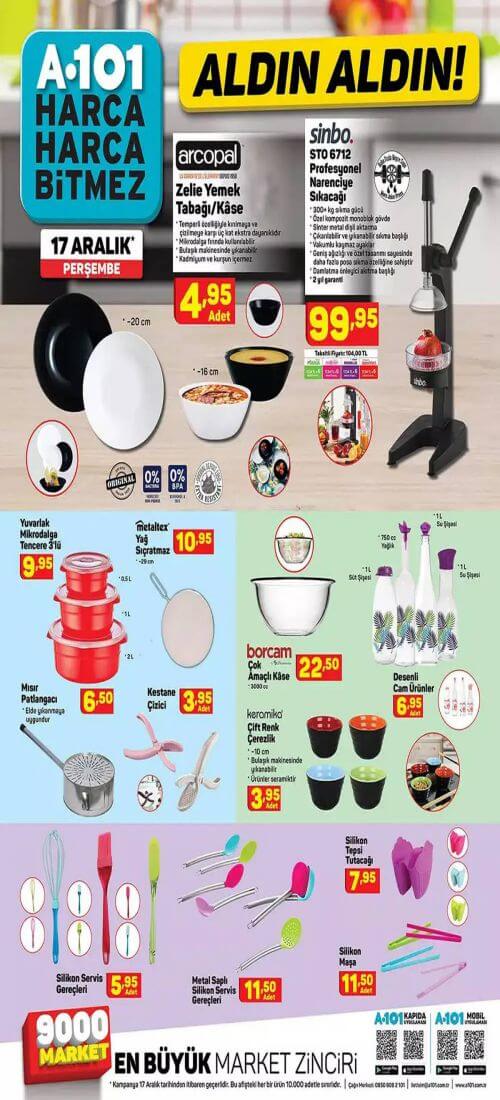 A101 Aktüel Ürünler 17 Aralık 2020 - 2.Sayfa