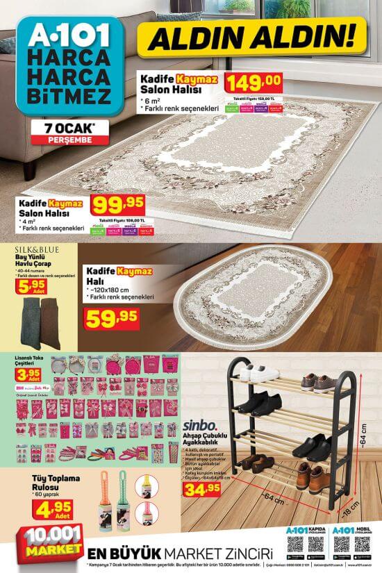 A101 Aldın Aldın 7 Ocak 2021 Aktüel Ürünler 4.Sayfa