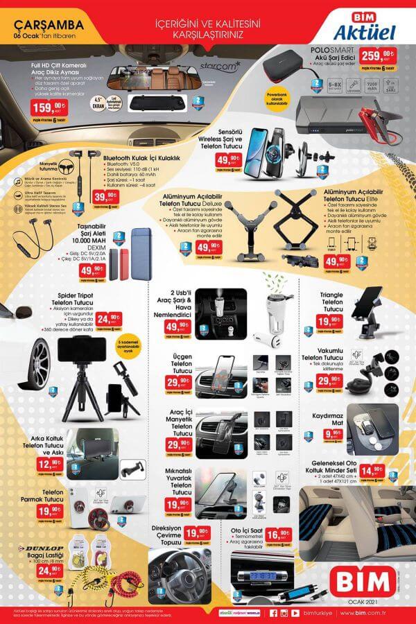 Bim 6 Ocak 2021 Aktüel Ürünler -2.Sayfa