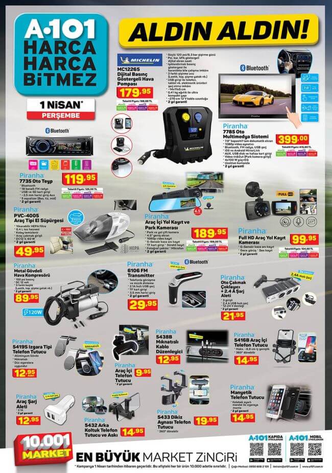 A101 1 Nisan 2021 Aktüel Ürünler Kataloğu - 4.Sayfa