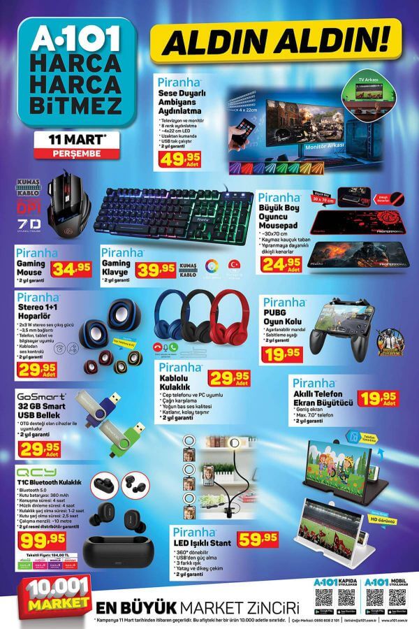 A101 11 Mart 2021 Aktüel Ürünler Kataloğu - 4.Sayfa