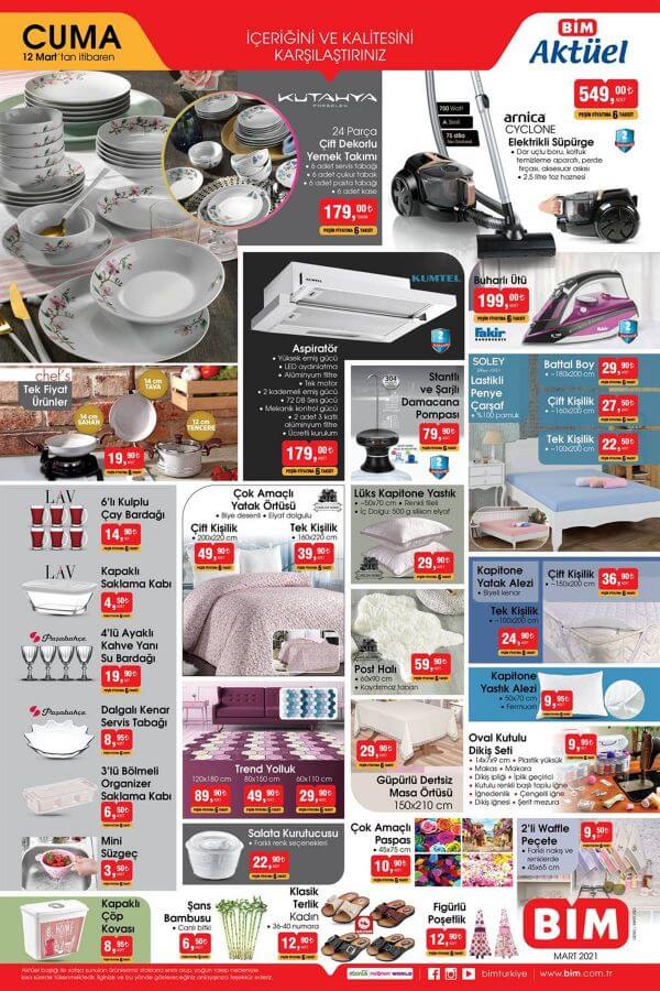 Bim 12 Mart 2021 Aktüel Ürünler Kataloğu - 2.Sayfa