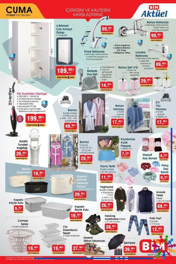 Bim 19 Mart 2021 Aktüel Ürünler Kataloğu - 2.Resim