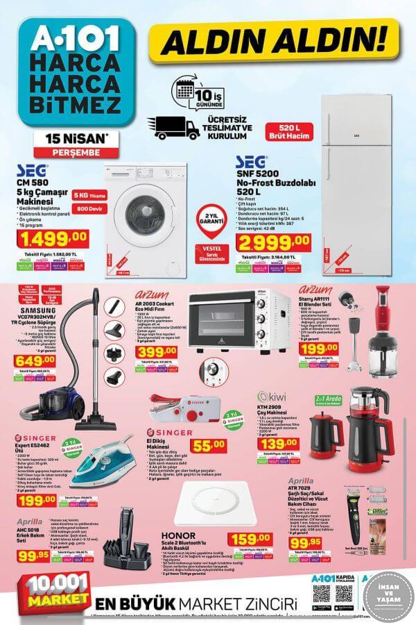A101 15 Nisan 2021 Perşembe Aktüel Ürünler - 2.Sayfa
