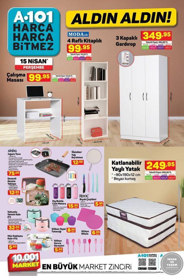 A101 15 Nisan 2021 Perşembe Aktüel Ürünler - 4.Sayfa