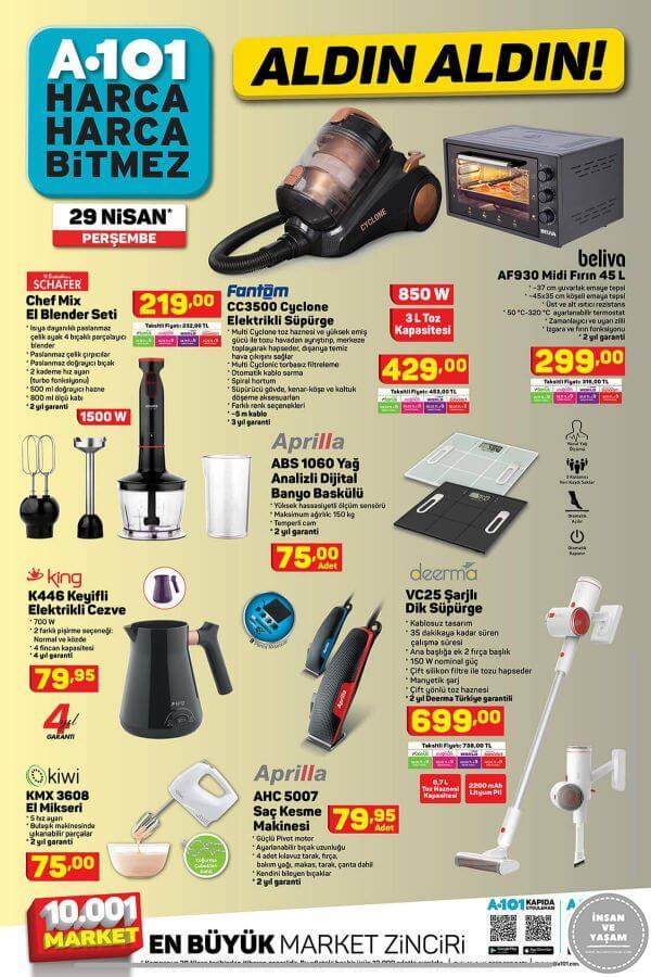 A101 29 Nisan 2021 Aktüel Ürünler Kataloğu - 3.Sayfa
