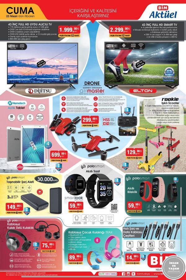 Bim 23 Nisan 2021 Aktüel Ürünler Kataloğu - 1.Sayfa