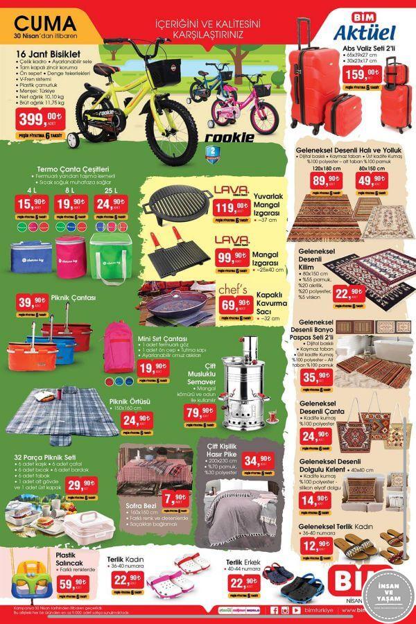 Bim 30 Nisan 2021 Aktüel Ürünler Kataloğu - 3.Sayfa