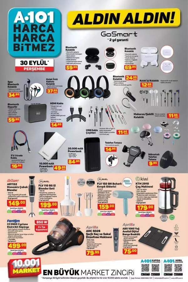 A101 30 Eylül 2021 Aktüel Ürünler - 3.Sayfa