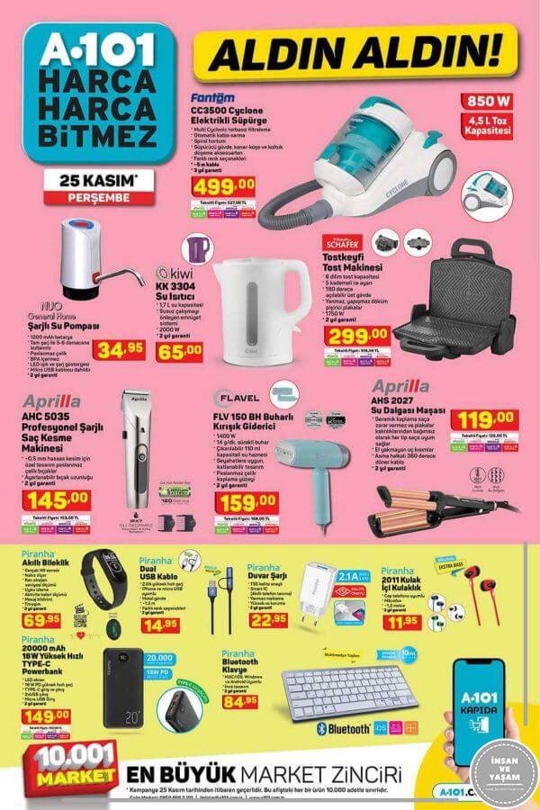 A101 25 Kasım 2021 Aktüel Ürünler - 3.Sayfa