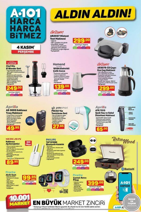 A101 4 Kasım 2021 Aktüel Ürünler Kataloğu - 3.Sayfa