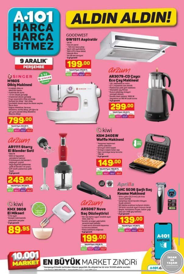 A101 9 Aralık 2021 Aktüel Ürünler - 5.Sayfa