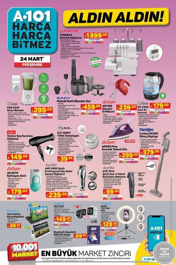 A101 24 Mart 2022 Aktüel Ürünler Kataloğu - 3.Sayfa