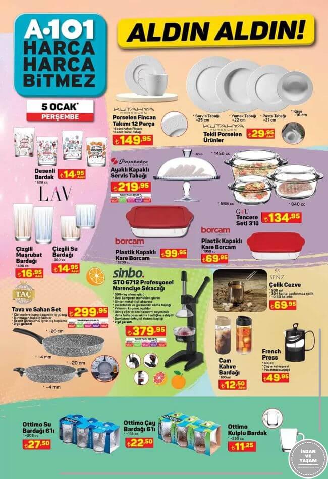 A101 5 Ocak 2023 Aktüel Ürünler - 4. Sayfa