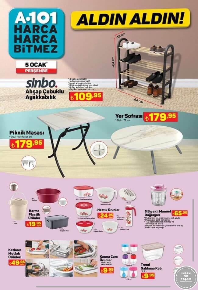 A101 5 Ocak 2023 Aktüel Ürünler - 5. Sayfa