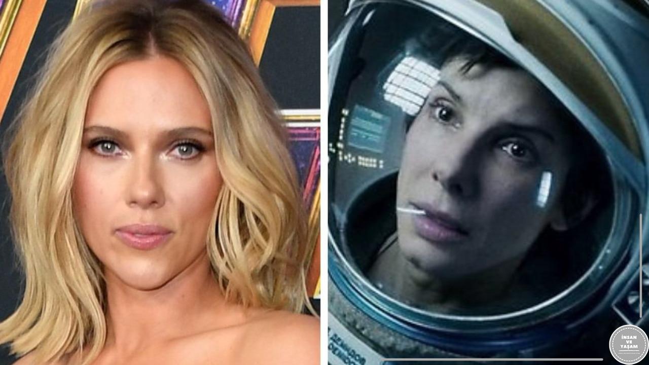 Scarlett Johansson, Gravity filmindeki rolünü Sandra Bullock’a kaptırdıktan sonra ‘umutsuz’ hissetti