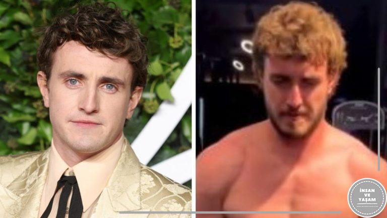 Paul Mescal, Gladyatör devam filminin öncesinde eğitim videosunda dönüşümü gösteriyor