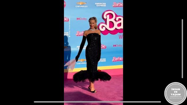 Margot Robbie ‘Barbie’ dünya galasına geldi